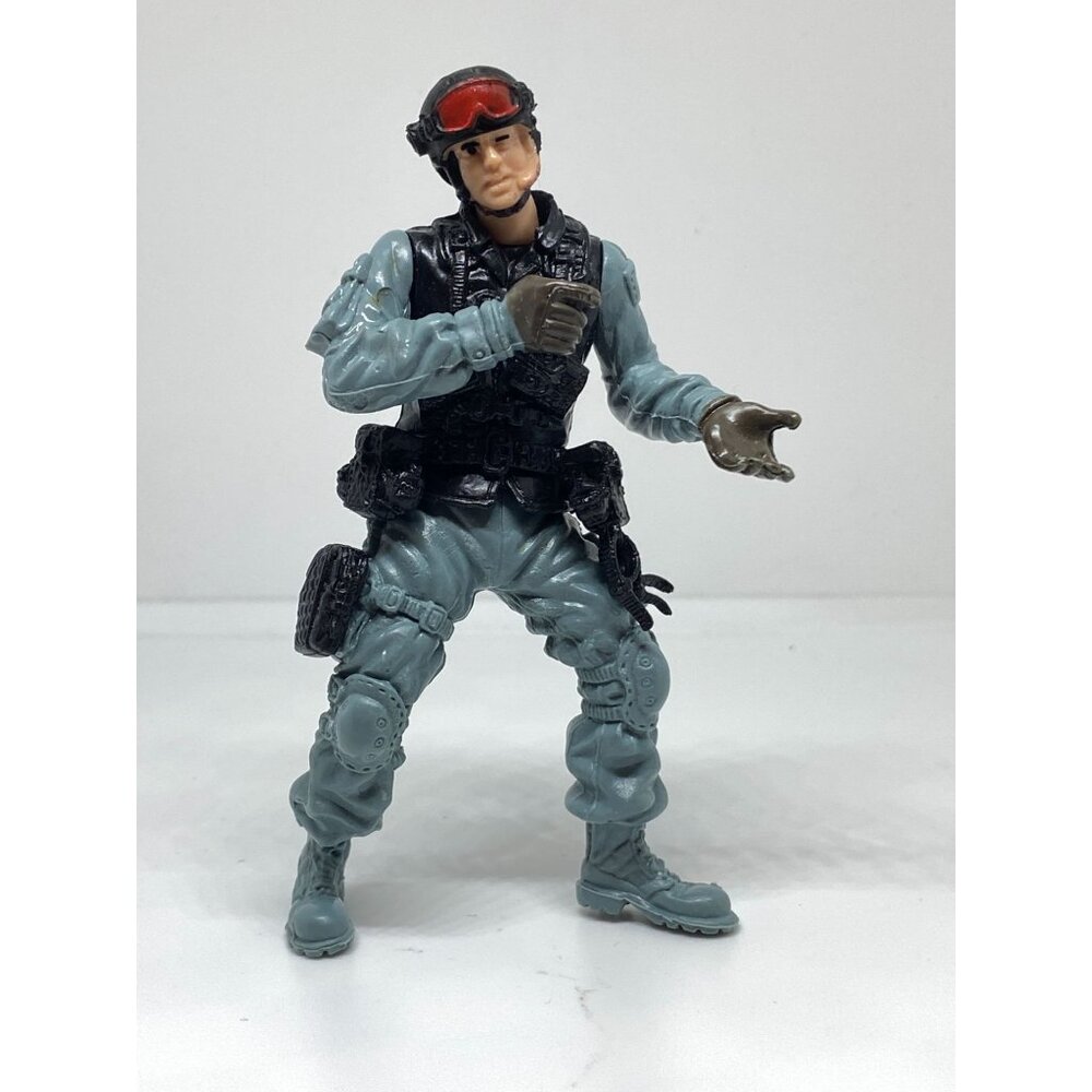 Chap Mei SWAT Team Police Officer 4” Action Figure Vintage Collectible Toys RUs